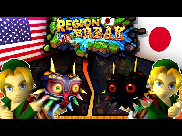 Japanese Majora's Mask is VERY Different - Region Break