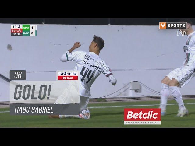 Golo Tiago Gabriel: Estrela Amadora (1)-0 Rio Ave (Liga 24/25 #15)