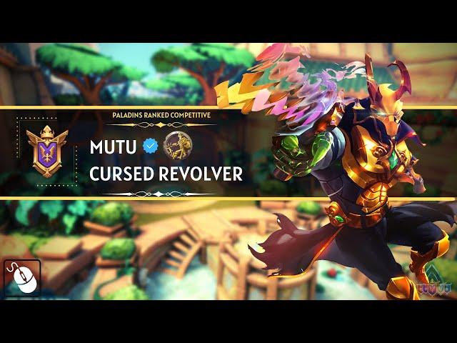 THE ANDROXUS GOD MUTU Insane Flicks and Reflexes MUTU (Grand Master) Paladins Ranked Competitive