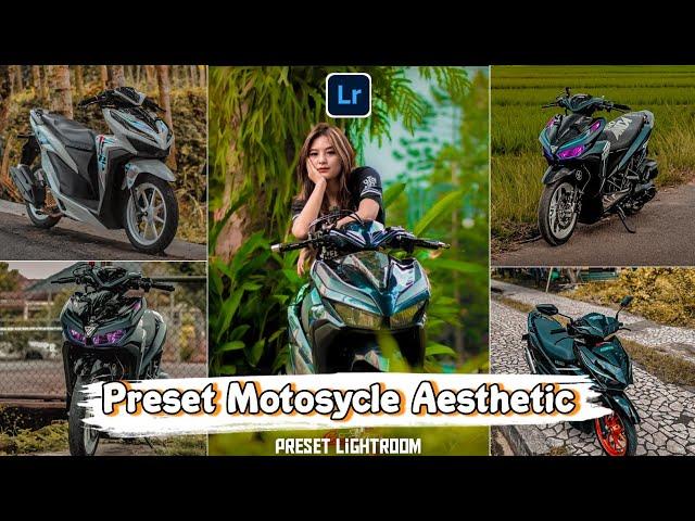 FREE 100+ PRESET LIGHTROOM TERBARU 2023 | MOTOSYCLE AESTHETIC | TUTORIAL LIGHTROOM