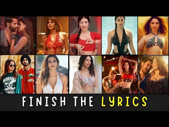 Finish The Viral Instagram Song Lyrics Challenge ( MUST WATCH ) || Complete The Lyrics Challenge ||