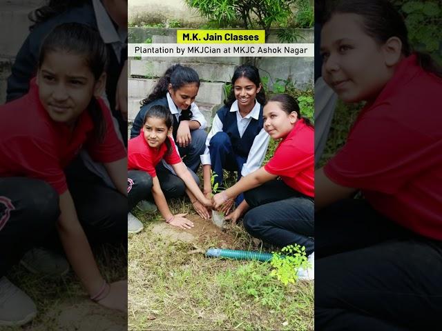  Plantation🪴 by MKJCians at MKJC Ashok Nagar #plants #plantation #environment #nature #students