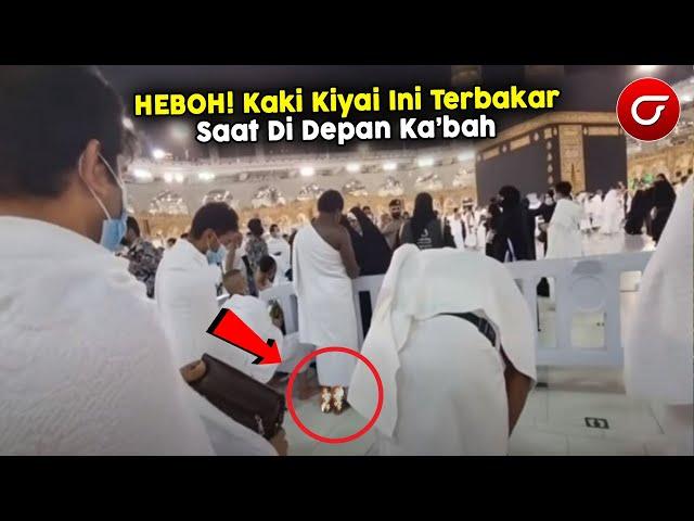 Subhanallah! Kaki Kyai Ini Terbakar Saat Menginjak Lantai Masjidil Haram, Ternyata Ini Penyebabnya