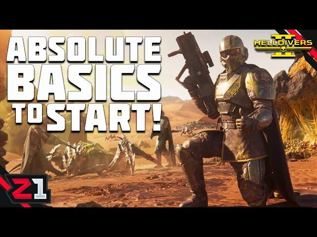 HellDivers 2: The Ultimate Starter Guide For Newbies