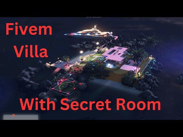 Fivem Villa MLO  - Fivem island Mansion   -  Fivem beautiful interiors  - Fivem Gang Mansions