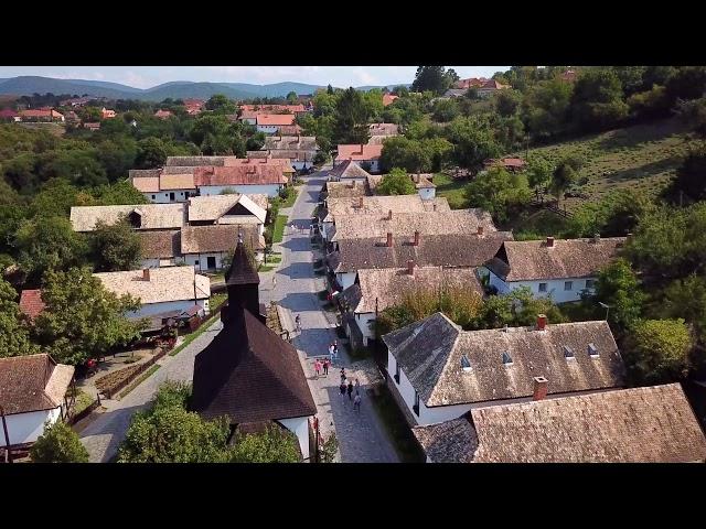 Hollókő Fort/Vár and Village - a UNESCO World Heritage Site - in 4K