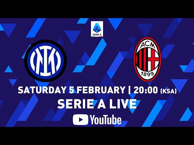 Inter vs Milan | Full Match Live | Serie A 2021/22