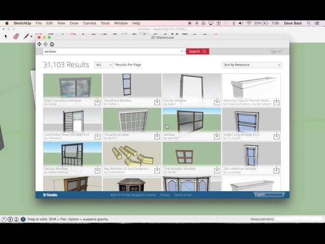 SketchUp   Adding a Window