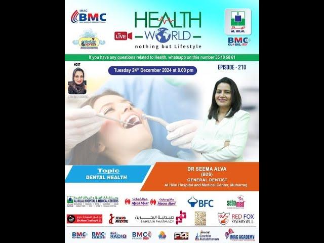 BMC Global Live "HEALTH WORLD'' EPISODE - 210