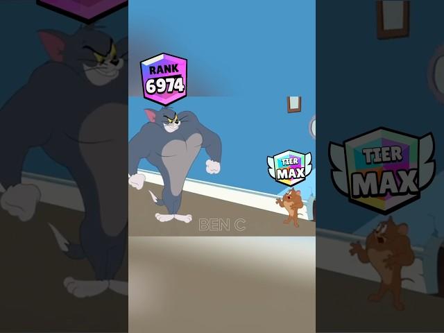 Brawlstars TOM and JERRY RankUP #brawlstars #subscribe #gaming #edit #shorts #rankup #new #cartoon