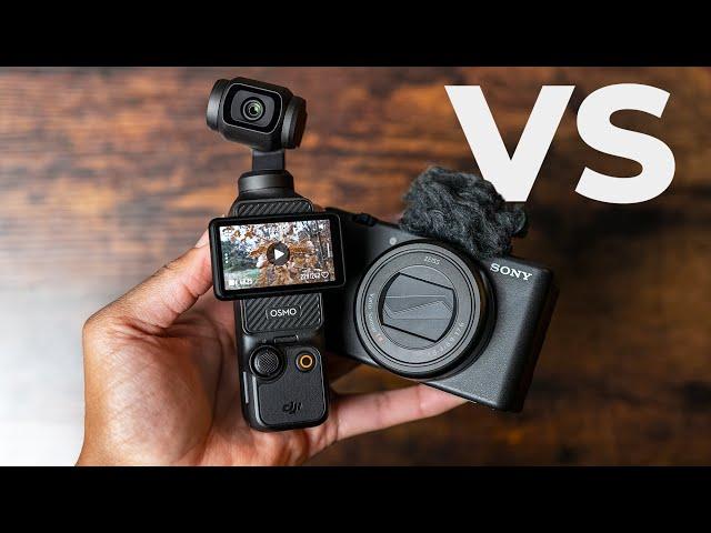 BEST Vlog Camera? DJI Osmo Pocket 3 vs Sony ZV-1 M2