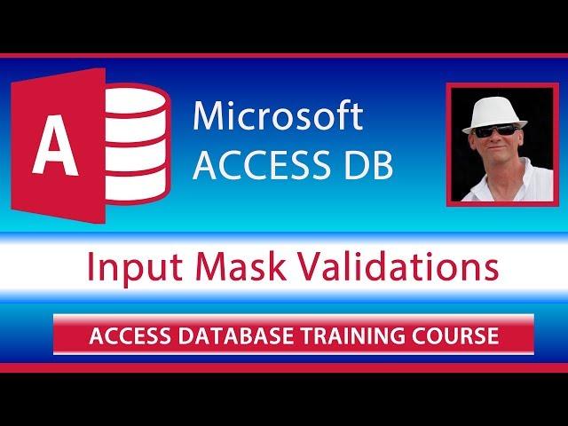 Input Field Masks Tutorial for Microsoft Access 2019 and 2016