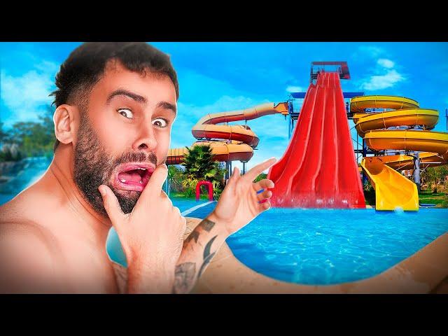 JE TESTE LE PLUS GRAND TOBOGGAN AQUATIQUE DU MONDE !