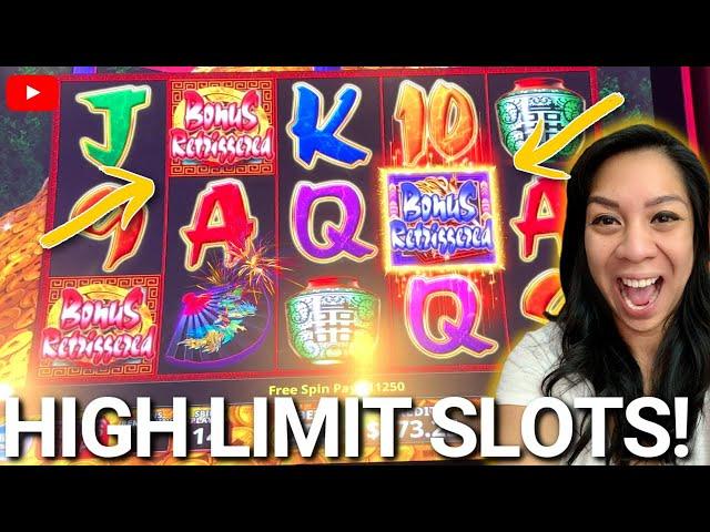 Does High Limit Slots = High Limit Wins?! Triple Fortune Dragon Rising!