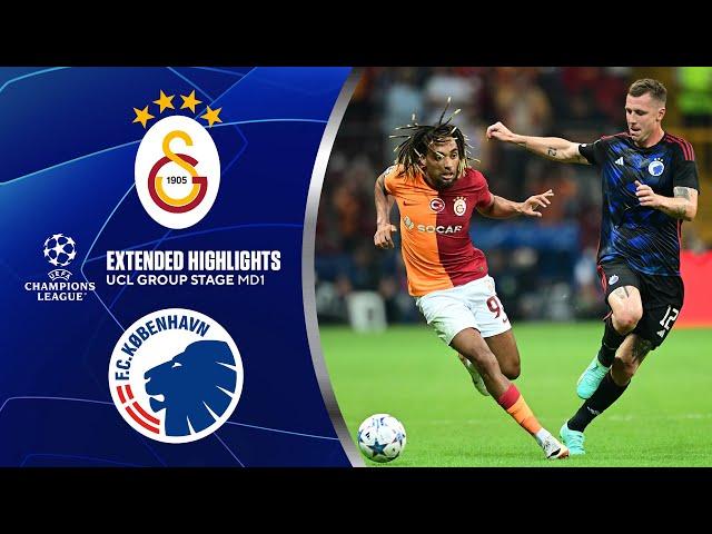 Galatasaray vs. Copenhagen: Extended Highlights | UCL Group Stage MD 1 | CBS Sports Golazo