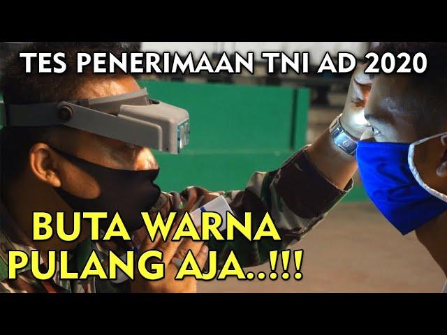 Tes Awal Pendaftaran Bintara PK TNI AD Tahun 2020