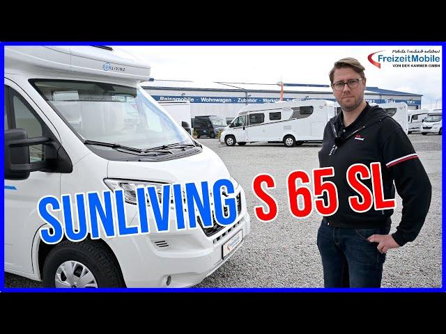 Sun Living S65 SL X-TRA Edition Modell 2021 - Einzelbetten mit großer Heckgarage