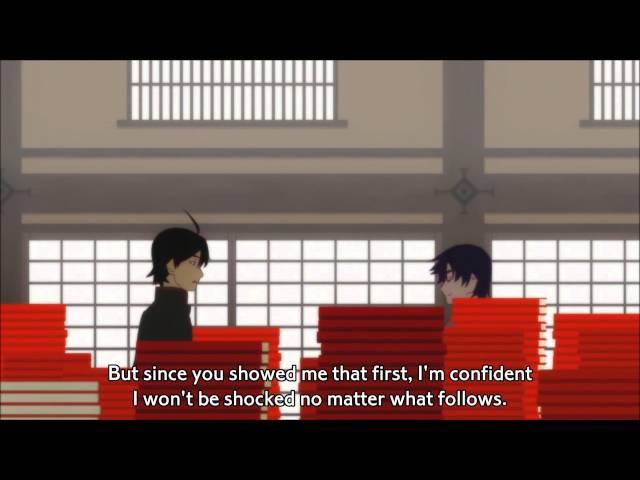 Kanbaru confesses.