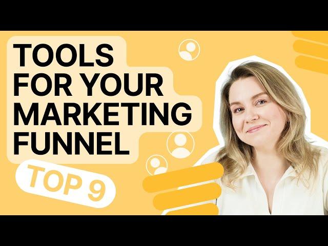 TOP-9 Tools for Marketing Funnel. Martech Stack recommended by experts