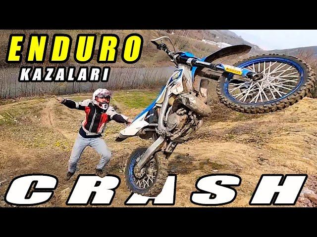 Arazide Enduro Motosiklet Kazaları Derleme Videoları  / PART 4