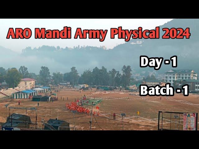 ARO Mandi Bharti Day -1  Batch -1 #aro_mandi