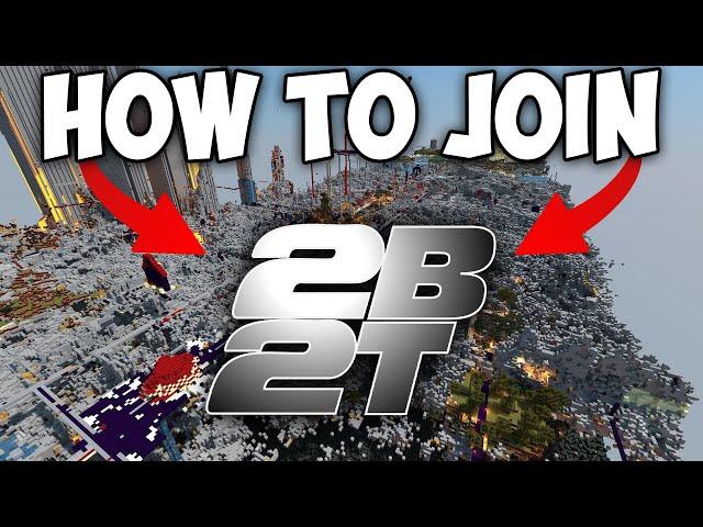 How to Join 2B2T in Minecraft | 2B2T how to join