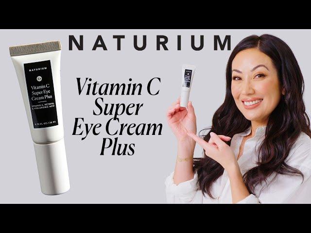 Brighter, Smoother Skin with NATURIUM Vitamin C Eye Cream Plus!