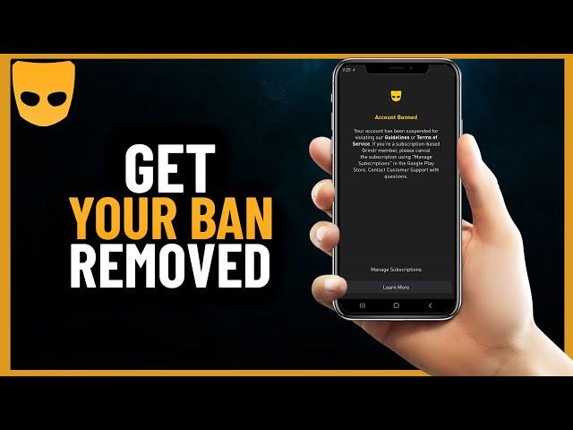 How to Get Unbanned on Grindr | Step by Step (2024)