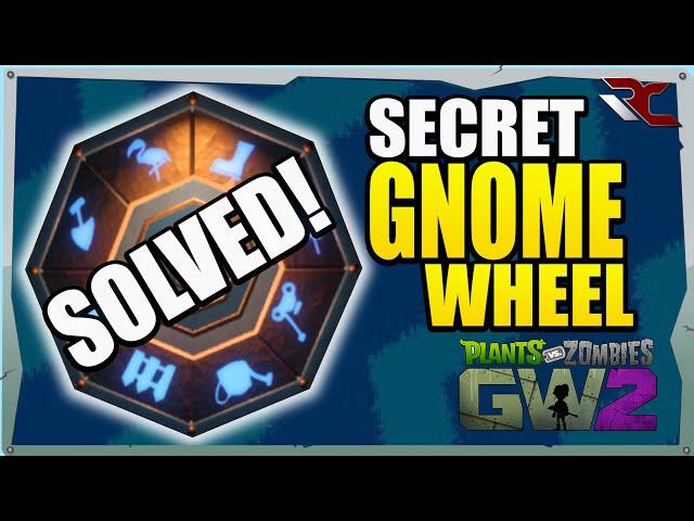 Solving the Secret Gold Gnome Wheel | Plants vs Zombies Garden Warfare 2 - Secret Wheel Combination