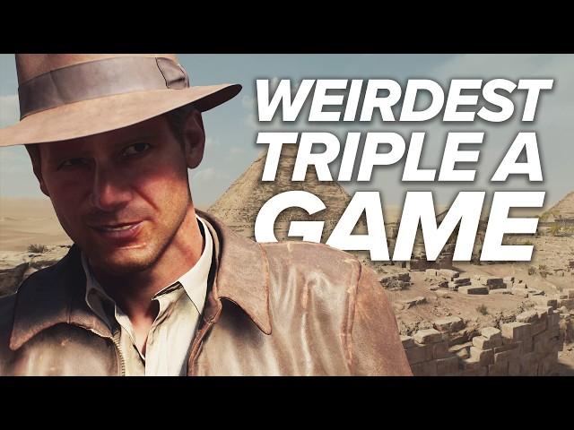 Indiana Jones is the Weirdest Triple A Game You'll Play This Year