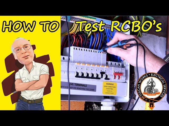 HOW TO test RCBO's at the board - Three leads, 10 Tests for Type A RCBO's
