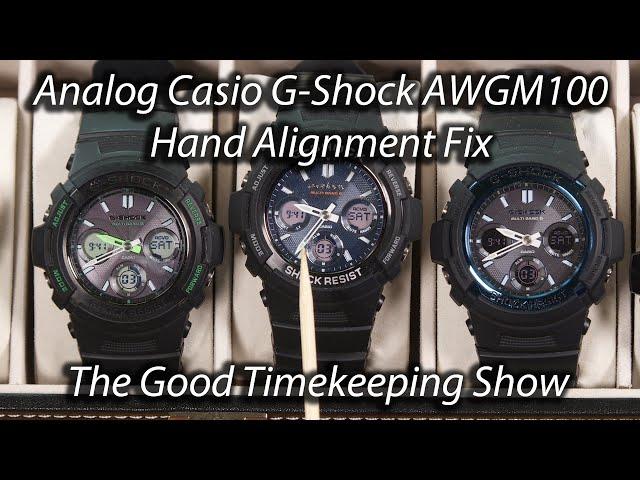 Casio G-Shock Hand Alignment Fix