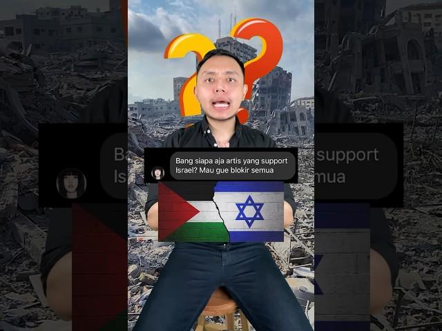 Artis yang SUPPORT Israel?! Orang Indonesia pula?? #shorts