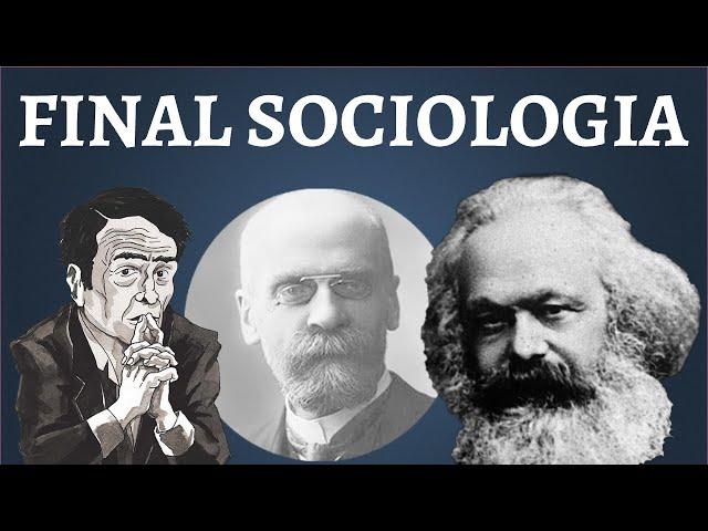 Sociología al completo; Saint Simón, Marx, Durkheim, Weber, Bourdieu