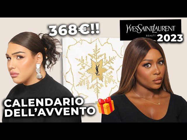 368€ !!!! CALENDARIO DELL'AVVVENTO YSL BEAUTY 2023  con @AleHilton | YVES SAINT LAURENT