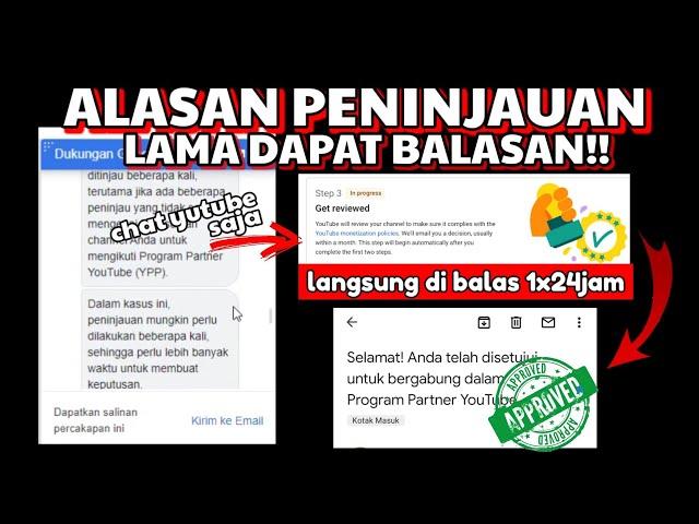 BARU !! Penyebab peninjauan monetisasi Youtube sangat lama #2