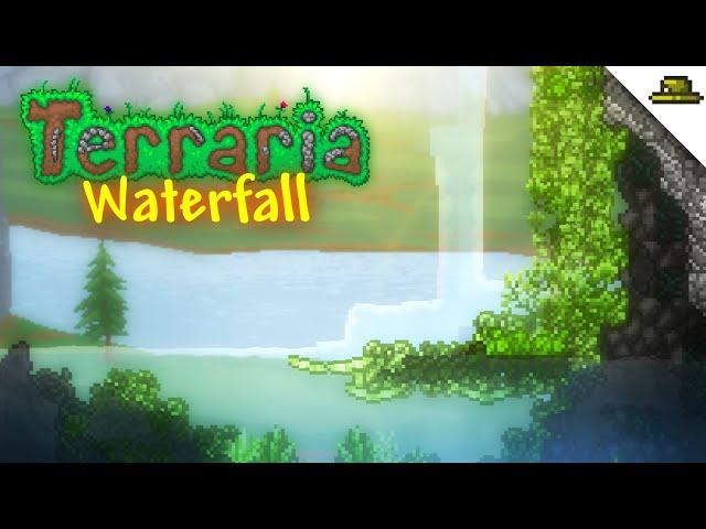 Ultimate Waterfall | TERRARIA SPEED BUILD