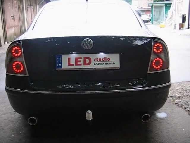 VW Passat (B5)  LED Tail Lights ( www.ledstudio.lv )