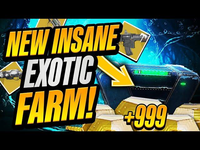 Destiny 2 - New Insane EXOTIC FARM! (Fastest Way To Get Exotics In Season 23)