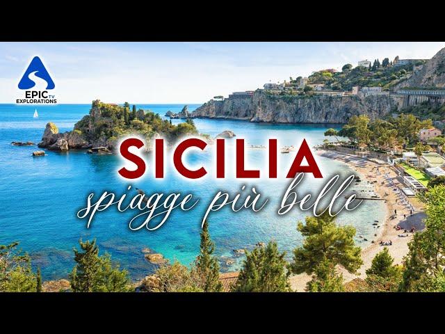 Beautiful Beaches in Sicily: From Hidden Coves to Famous Shores | 4K