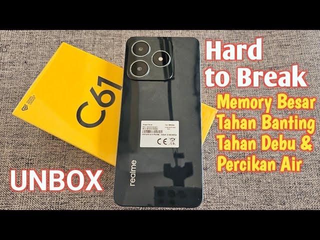 Baru Lagi HP Tahan Banting dari Realme!! Unbox Realme C61