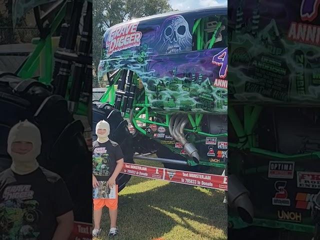 My Son with Gravedigger 2022