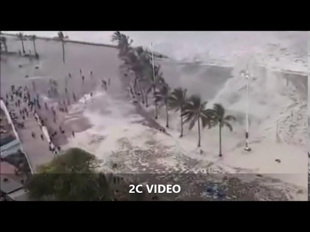 Terrible tsunami in Thailand | Ужасное цунами в Тайланде