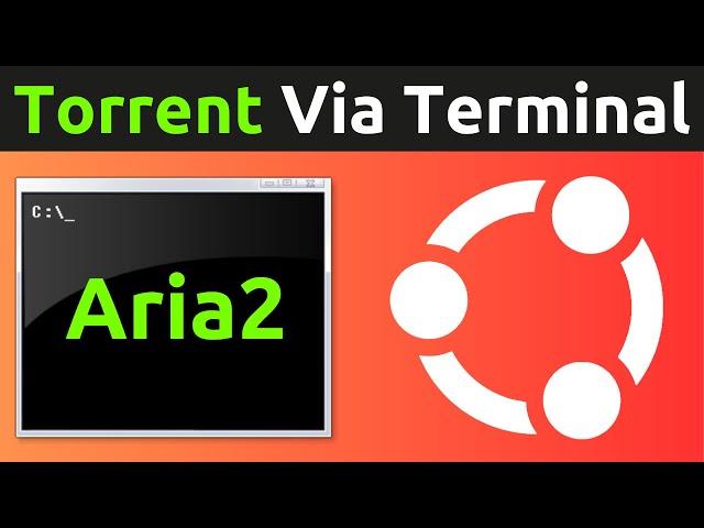 How To BitTorrent Using Magnet Links And .Torrent File link Addresses On Ubuntu Linux Terminal (CLI)