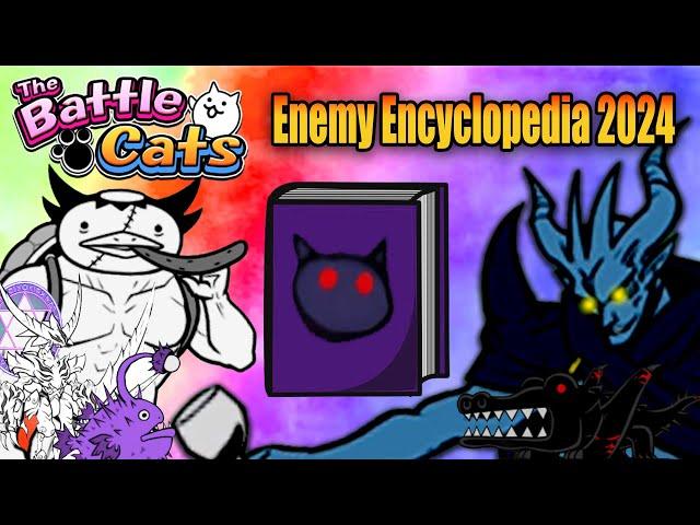 Enemy Encyclopedia Tour 2024 With Attack and Knockback (Enemy Guide v13.3)