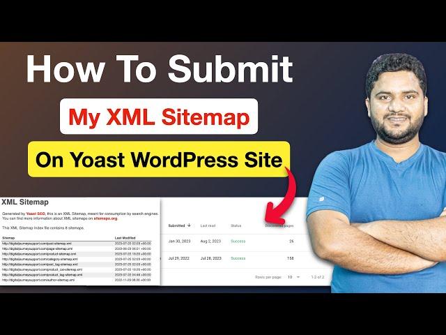 How to Submit My XML Sitemap on Yoast Wordpress [Yoast SEO]