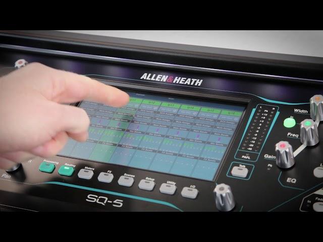 Allen & Heath SQ – Sending to a Mix