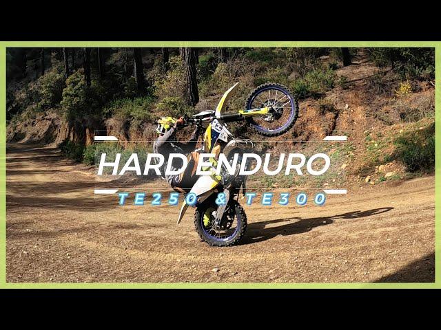 HUSQVARNA TE 250 & TE 300 - HARD ENDURO DIRT BIKE TRAILS