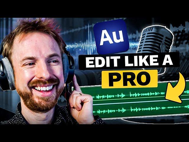 Adobe Audition Podcast Tutorial - How to Record and Edit a Podcast From Start to Finish