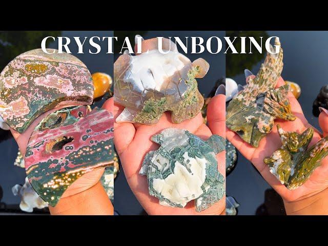 Gorgeous Crystal Carvings! Crystal Unboxing!